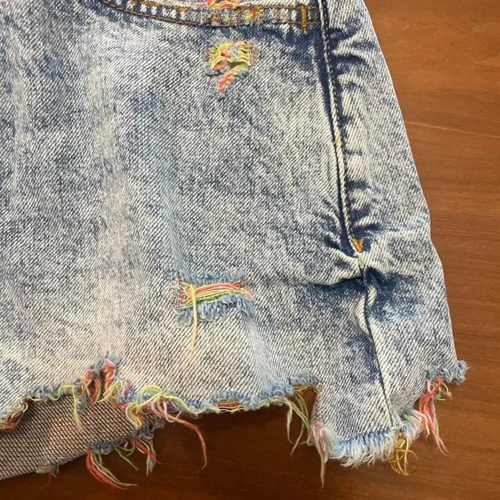 Anthropologie Pilcro Cutoff Denim Shorts – Size 25 - Picture 4 of 8